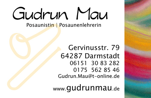 Gudrun Mau, Darmstadt